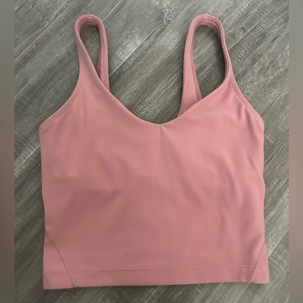 Lululemon pink align tank top